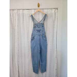 Gitano Vintage Denim Embroidered Overalls
